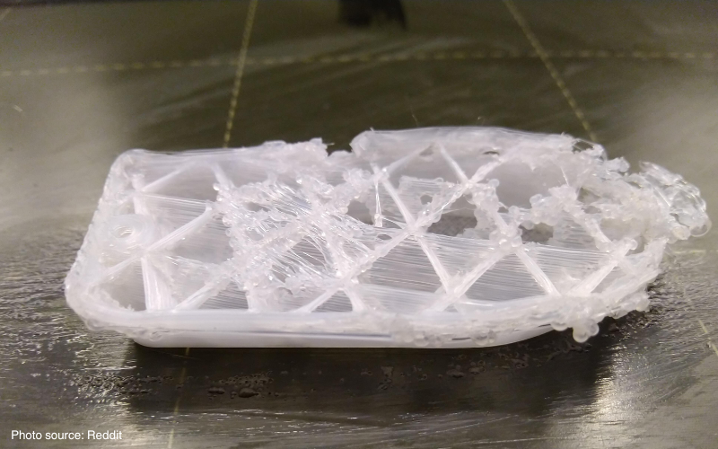 failed polycarbonate print